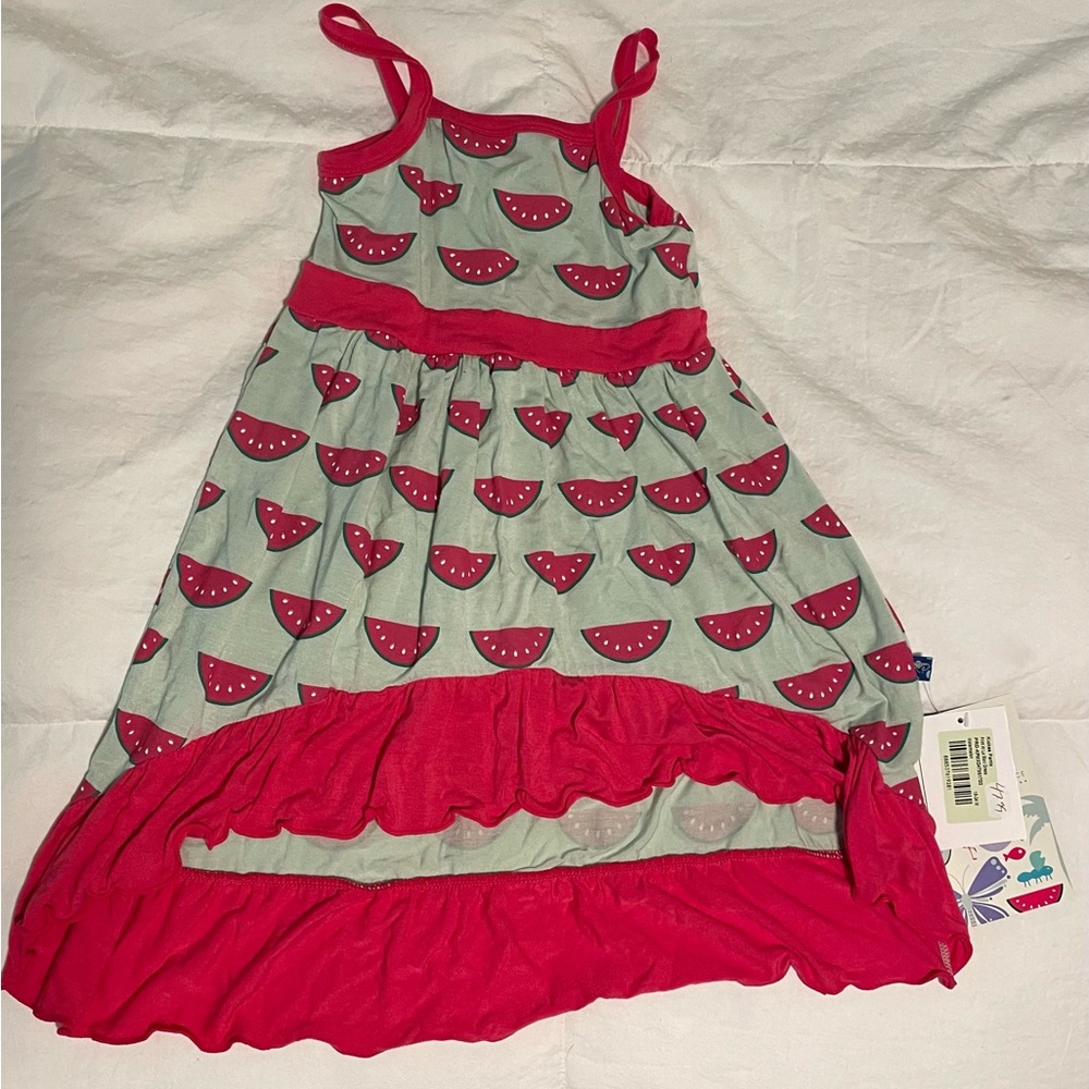 Kickee Pants Hi Lo Watermelon Print. NWT